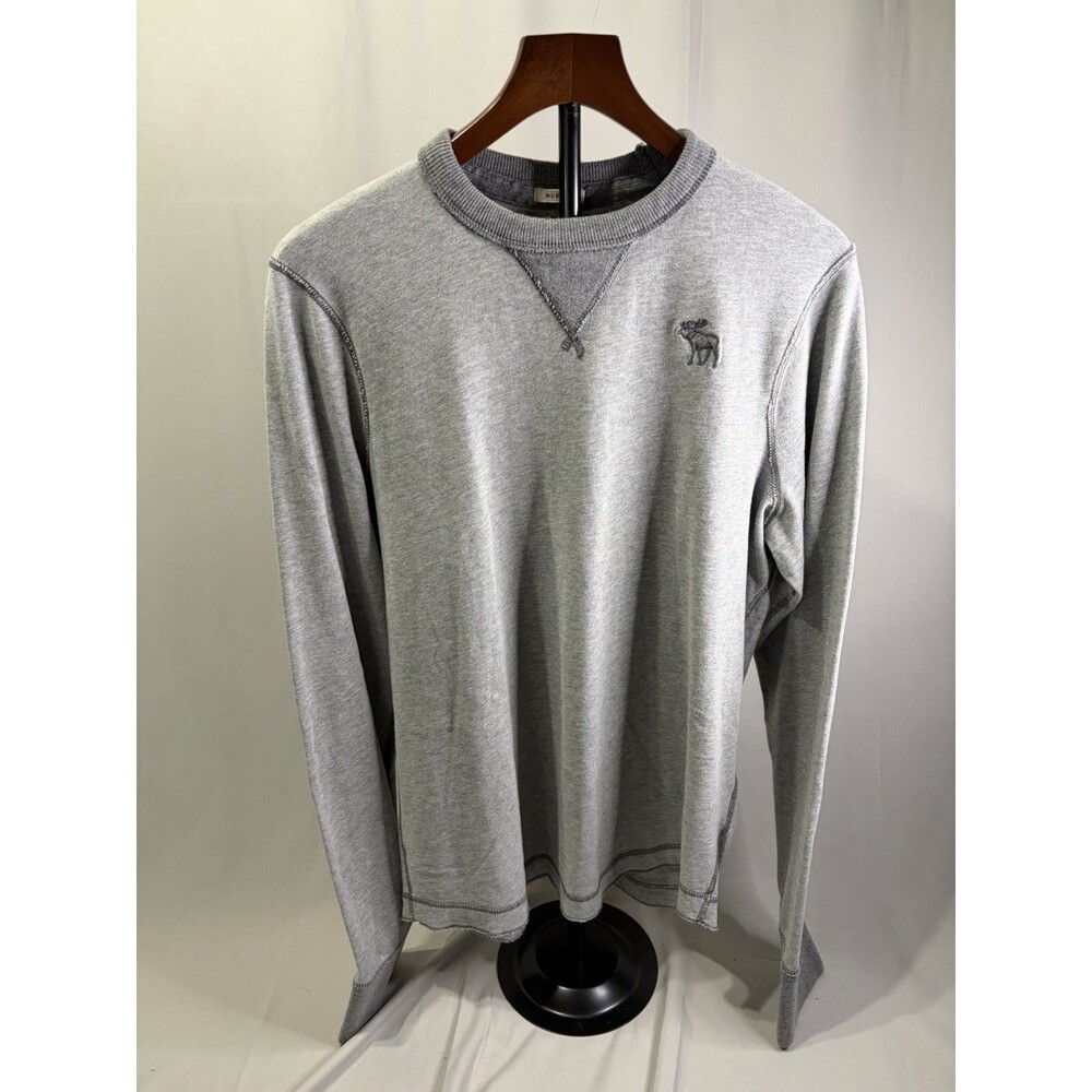 Abercrombie And Fitch Two Tone Gray Men’s XL Muscle Sweatshirt